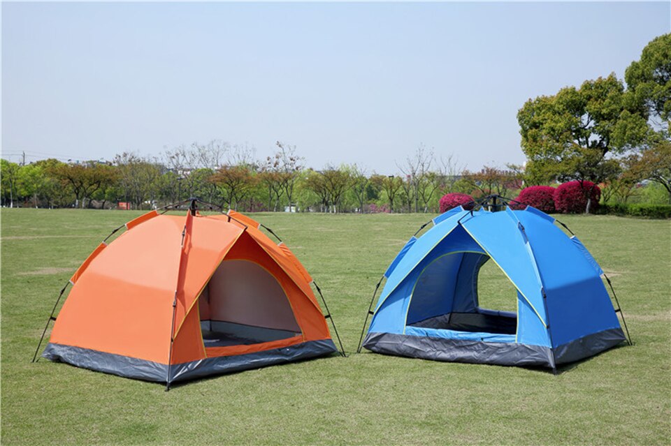 Cheap Goat Tents Backpacking Tent 1 2 Person Lightweight Pop Up Tent Single Layer Outdoor Travel Windproof Waterproof Awning Tent 4 Season Picnic   